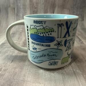 Starbucks COLORADO Been There Series Coffee Cup 2019 14 fl oz Mug EUC